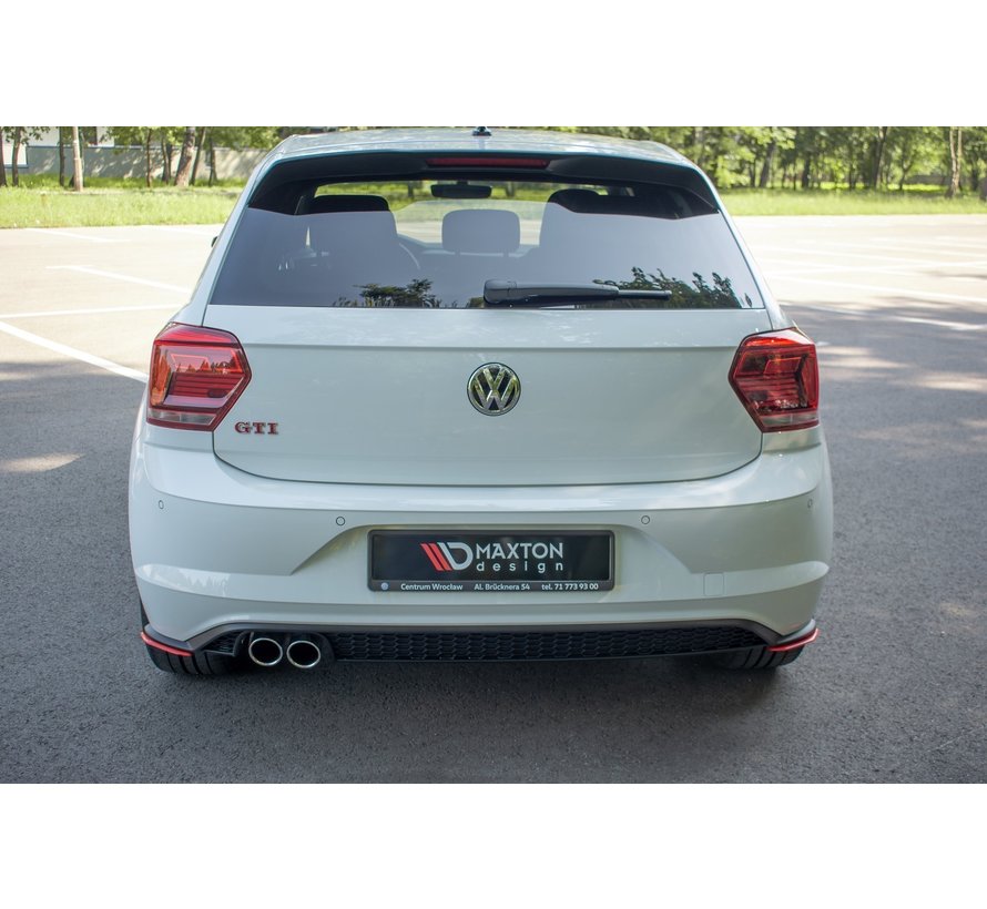 Maxton Design REAR SIDE SPLITTERS VW POLO MK6 GTI