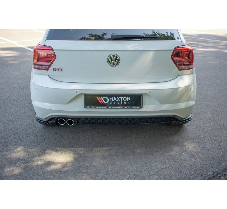 Maxton Design REAR SIDE SPLITTERS VW POLO MK6 GTI