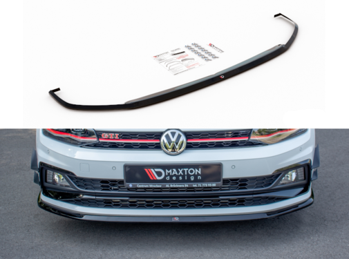 Maxton Design Maxton Design FRONT SPLITTER V.3 VW Polo GTI Mk6