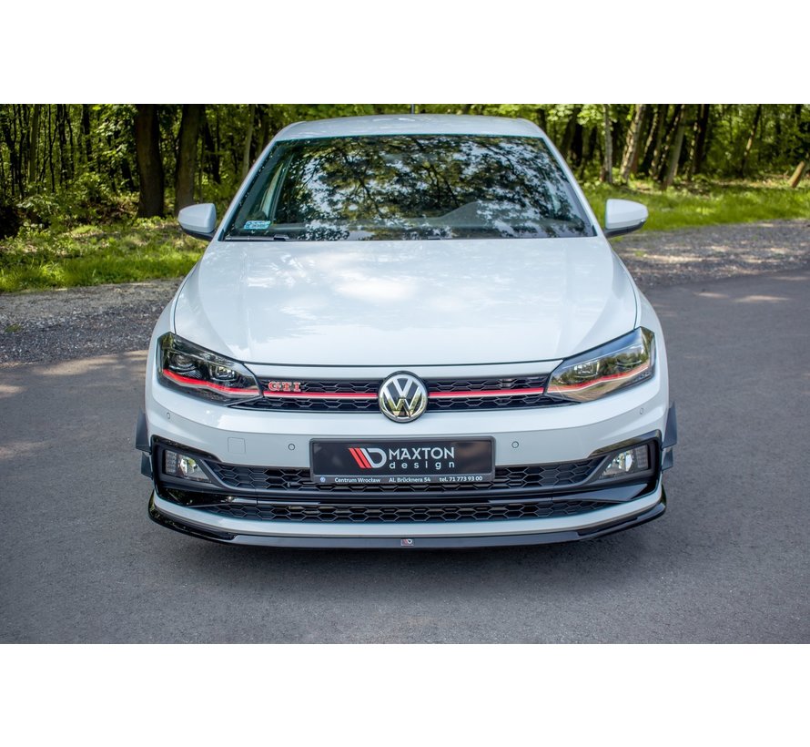 Maxton Design FRONT SPLITTER V.3 VW Polo GTI Mk6