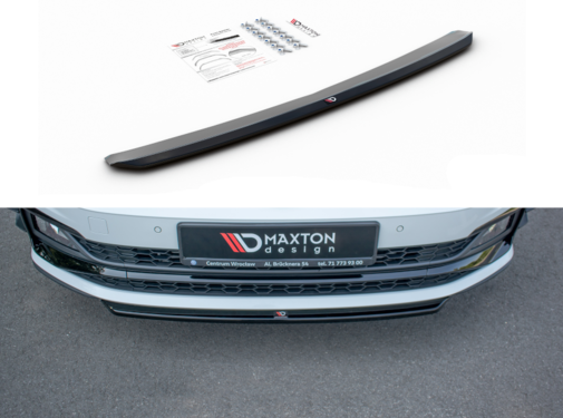 Maxton Design Maxton Design FRONT SPLITTER V.4 VW Polo GTI Mk6