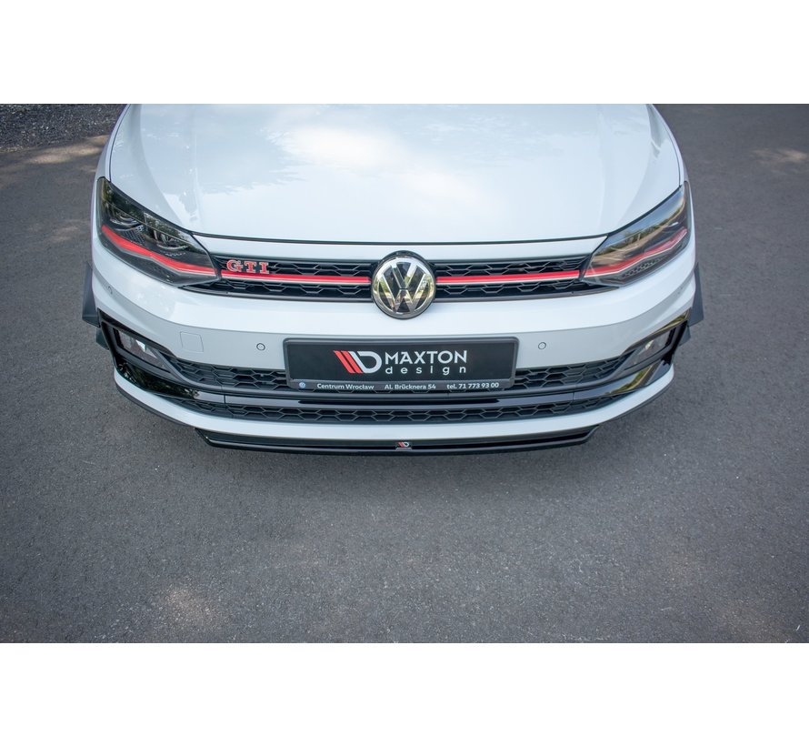 Maxton Design FRONT SPLITTER V.4 VW Polo GTI Mk6