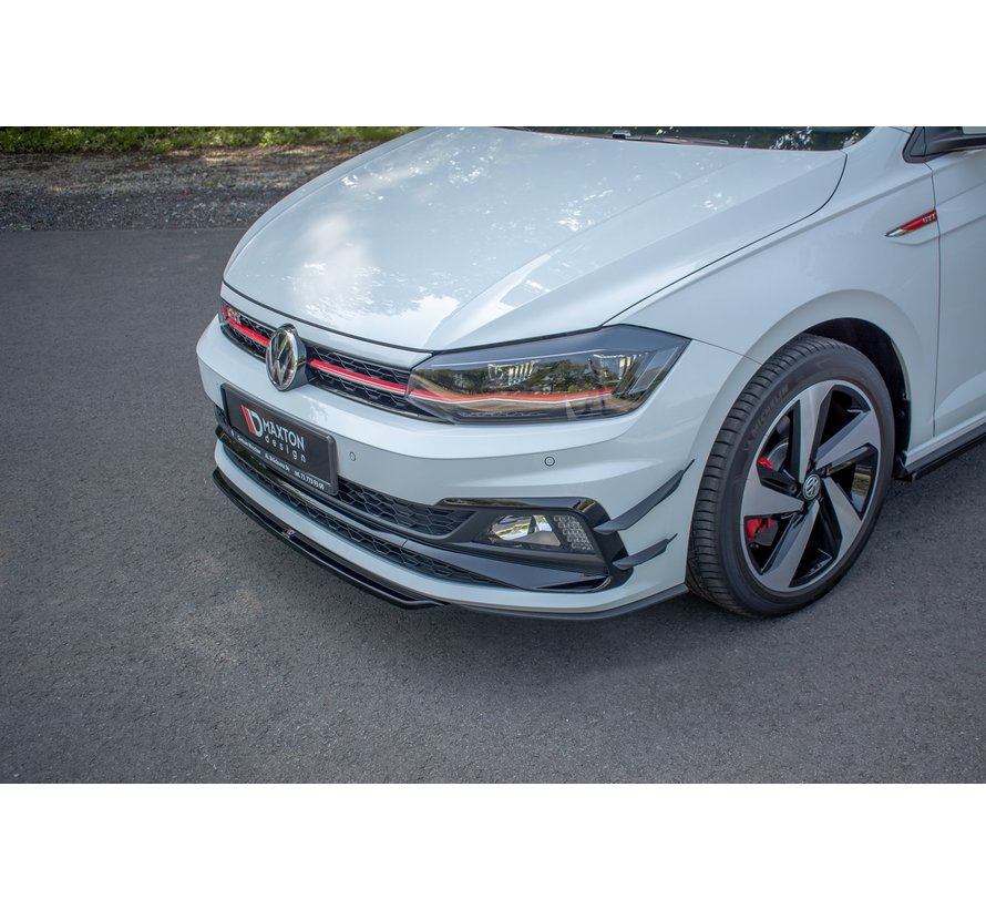 Maxton Design FRONT SPLITTER V.4 VW Polo GTI Mk6