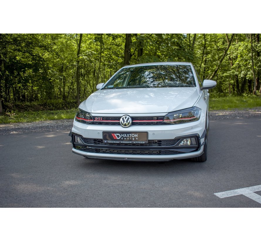 Maxton Design FRONT SPLITTER V.4 VW Polo GTI Mk6