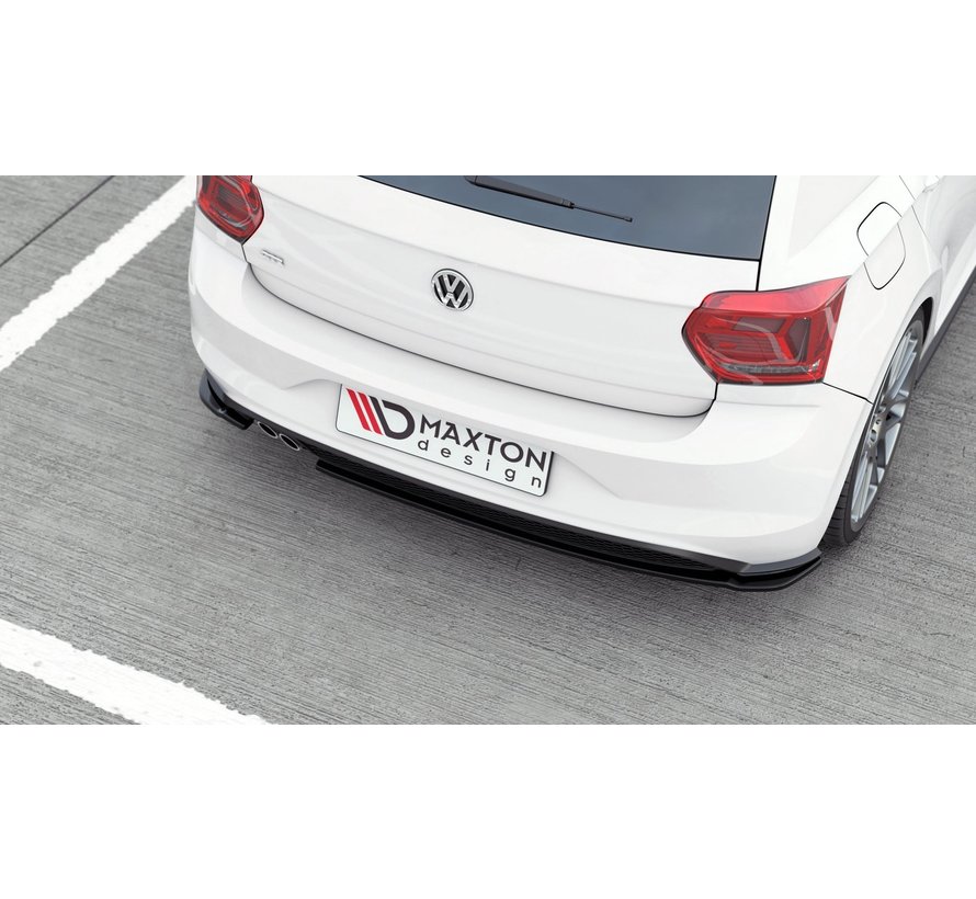 Maxton Design REAR SIDE SPLITTERS V.2 VW Polo GTI Mk6