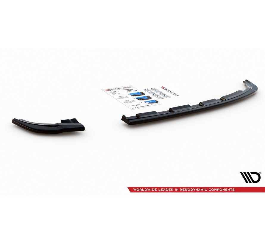 Maxton Design REAR SIDE SPLITTERS V.2 VW Polo GTI Mk6