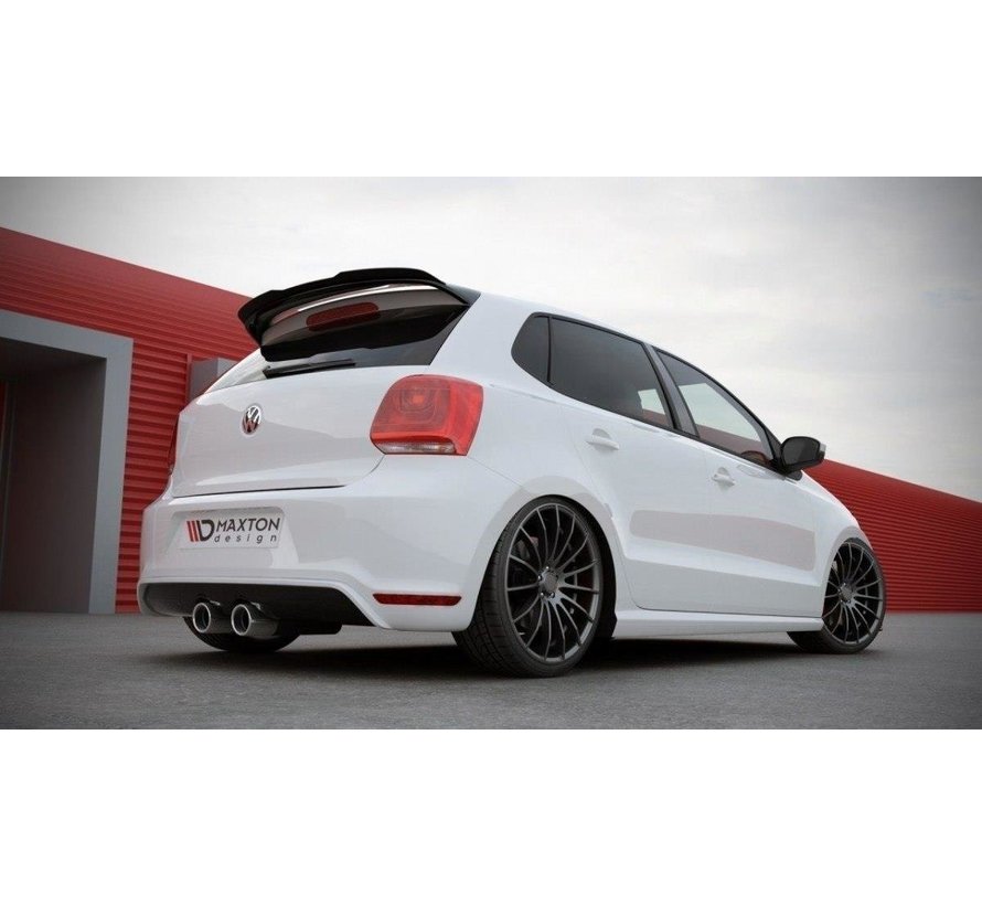 Maxton Design Maxton Design Spoiler Extension VW POLO MK5 (R WRC LOOK)