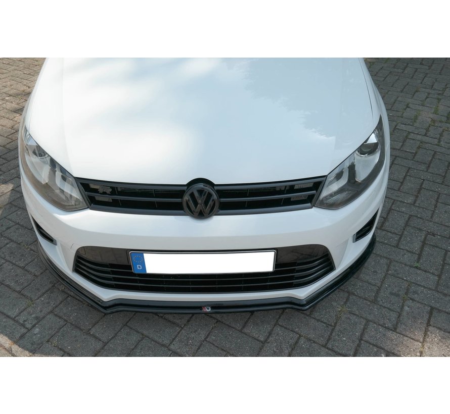 Maxton Design FRONT SPLITTER VOLKSWAGEN POLO MK5 R WRC