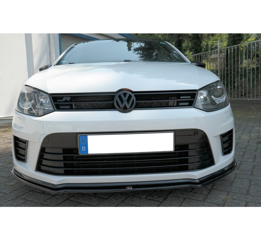 Maxton Design FRONT SPLITTER VOLKSWAGEN POLO MK5 R WRC