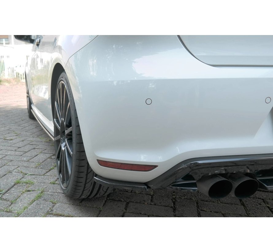 Maxton Design REAR SIDE SPLITTERS VOLKSWAGEN POLO MK5 R WRC