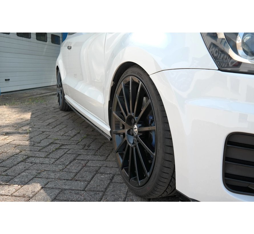 Maxton Design SIDE SKIRTS DIFFUSERS VOLKSWAGEN POLO MK5 R WRC