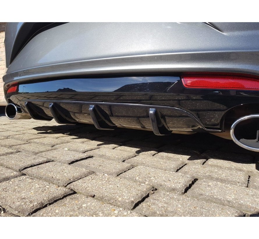 Maxton Design REAR DIFFUSER  VOLKSWAGEN SCIROCCO MK.3 R FACELIFT