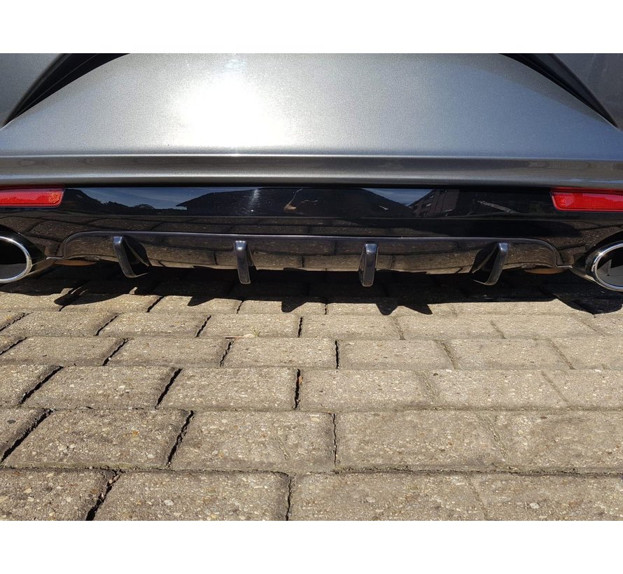 Maxton Design REAR DIFFUSER  VOLKSWAGEN SCIROCCO MK.3 R FACELIFT