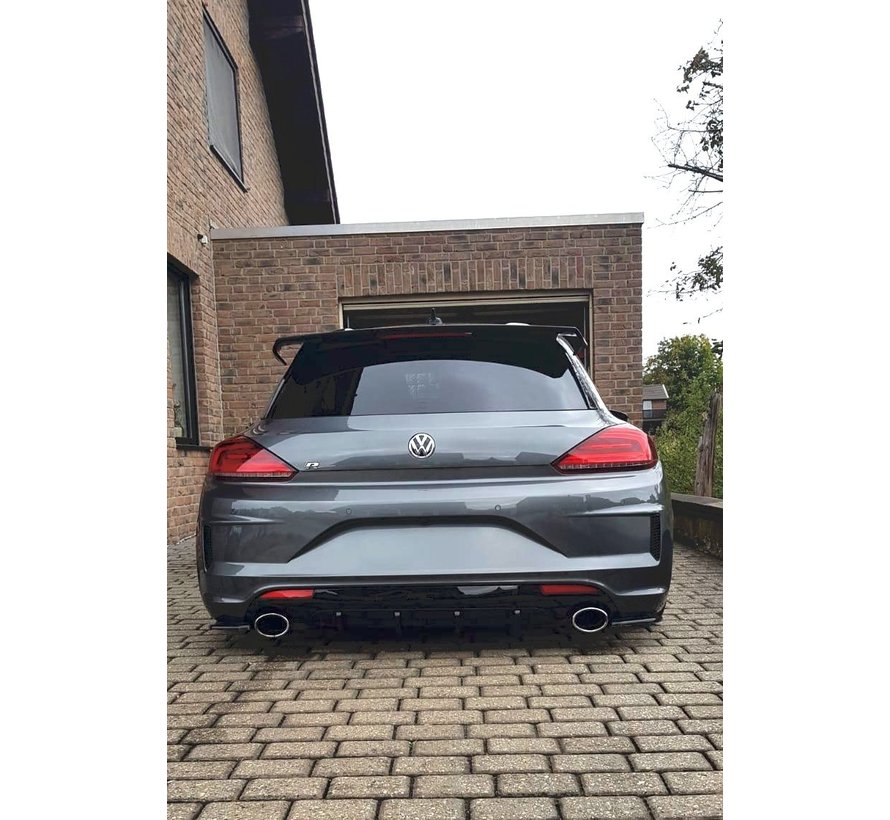 Maxton Design REAR DIFFUSER  VOLKSWAGEN SCIROCCO MK.3 R FACELIFT