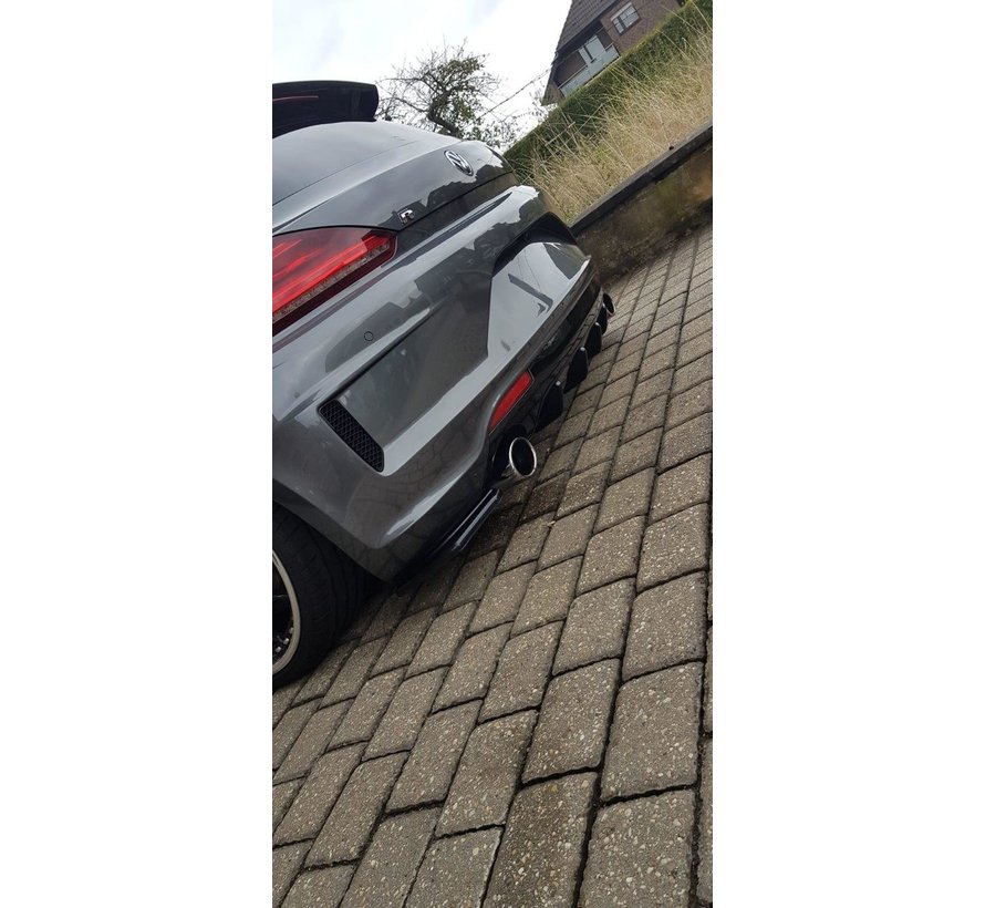 Maxton Design REAR DIFFUSER  VOLKSWAGEN SCIROCCO MK.3 R FACELIFT