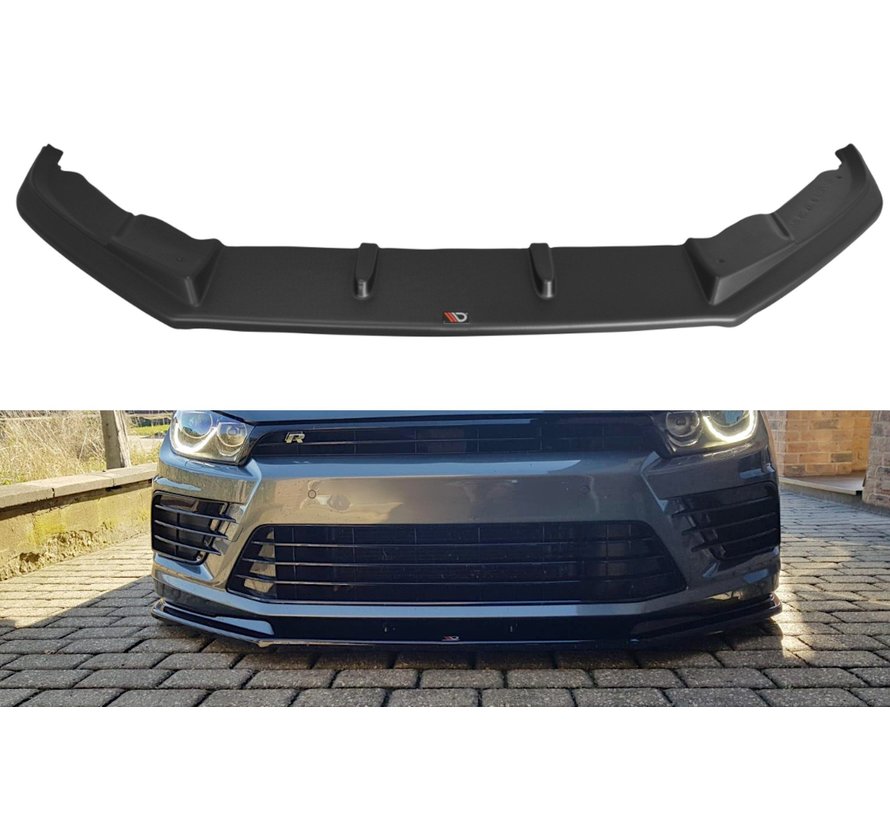 Maxton Design FRONT SPLITTER V.1 VOLKSWAGEN SCIROCCO MK.3 R FACELIFT