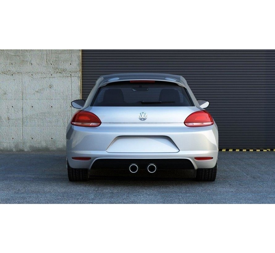 Maxton Design REAR BUMPER EXTENSION VW SCIROCCO STANDARD (SCIROCCO R LOOK)