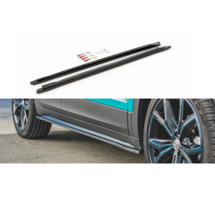 Maxton Design SIDE SKIRTS DIFFUSERS  Volkswagen T-Cross