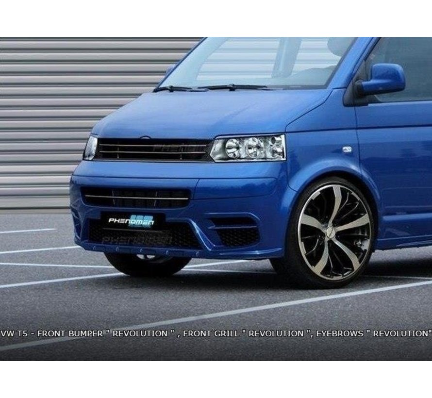 Maxton Design FRONT EYEBROWS < REVOLUTION > VW T5