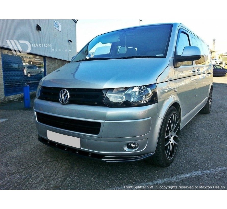 Maxton Design FRONT SPLITTER VW T5 (FACELIFT)