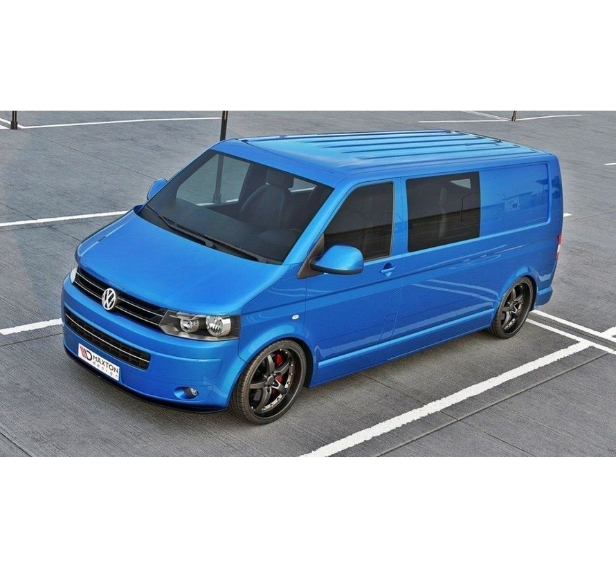 Maxton Design FRONT SPLITTER VW T5 (FACELIFT) ver.2