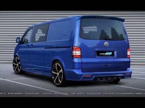 Maxton Design Maxton Design REAR BUMPER VW T5 < REVOLUTION > TUV TEILGUTACHTEN