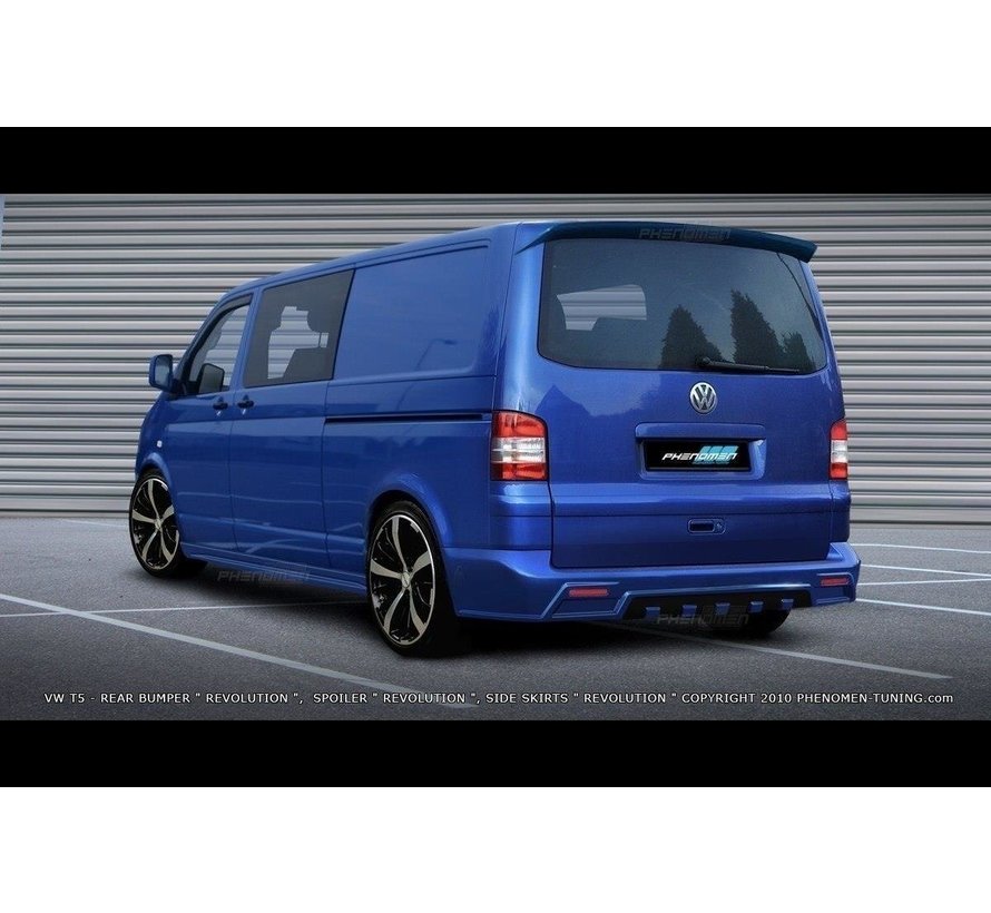 Maxton Design REAR BUMPER VW T5 < REVOLUTION > TUV TEILGUTACHTEN