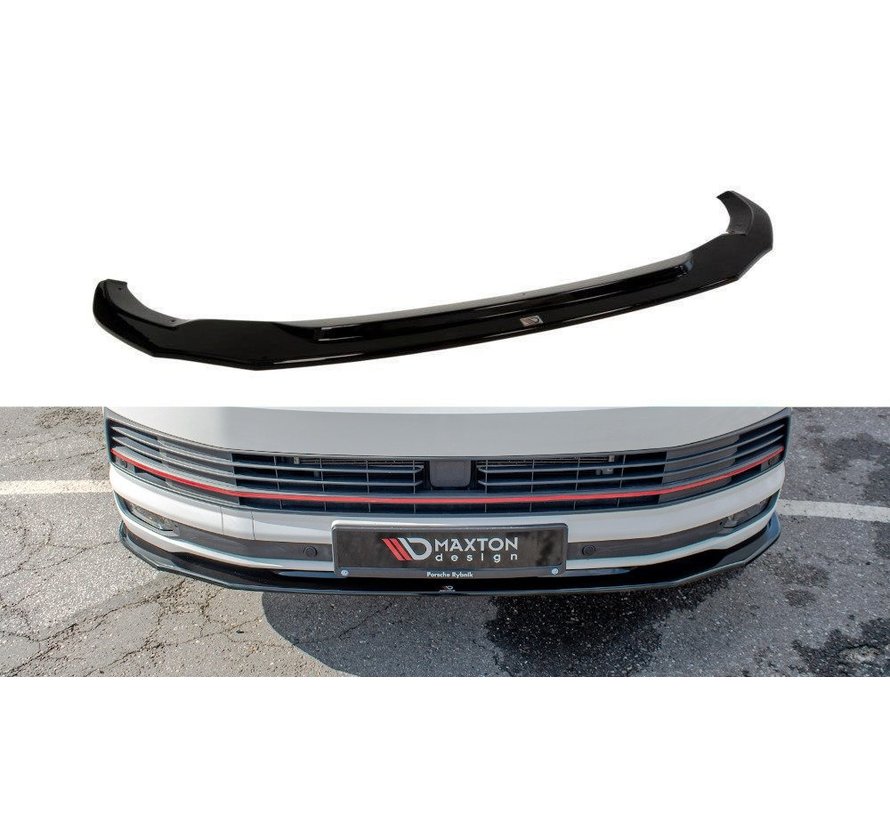 Maxton Design FRONT SPLITTER V.2 Volkswagen T6