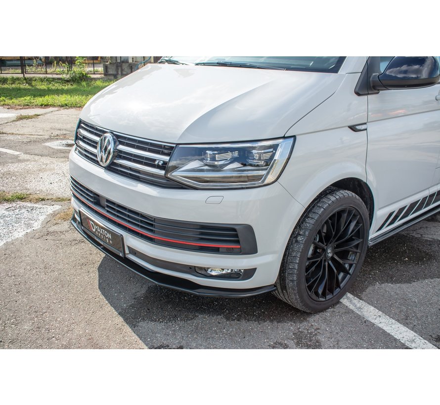 Maxton Design FRONT SPLITTER V.2 Volkswagen T6