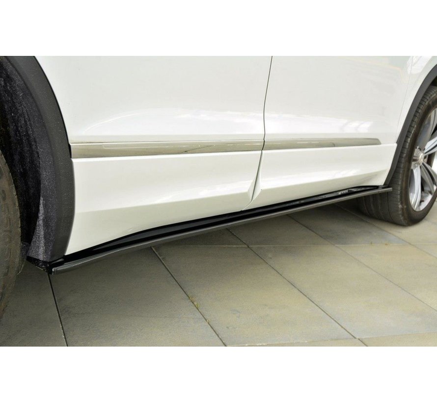 Maxton Design SIDE SKIRTS DIFFUSERS Vw Tiguan Mk2 R-Line