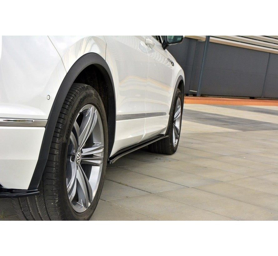 Maxton Design SIDE SKIRTS DIFFUSERS Vw Tiguan Mk2 R-Line