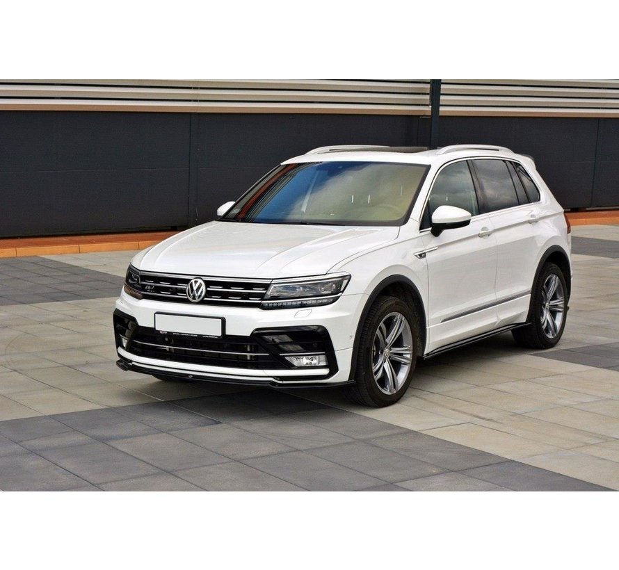 Maxton Design FRONT SPLITTER Vw Tiguan Mk2 R-Line