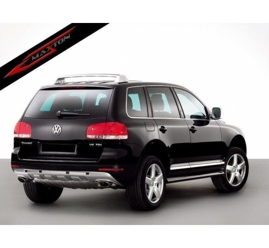 Maxton Design REAR ADD ON < KING KONG > VW TOUAREG MK1 (FIT ONLY FOR YEARS 2002-2006)