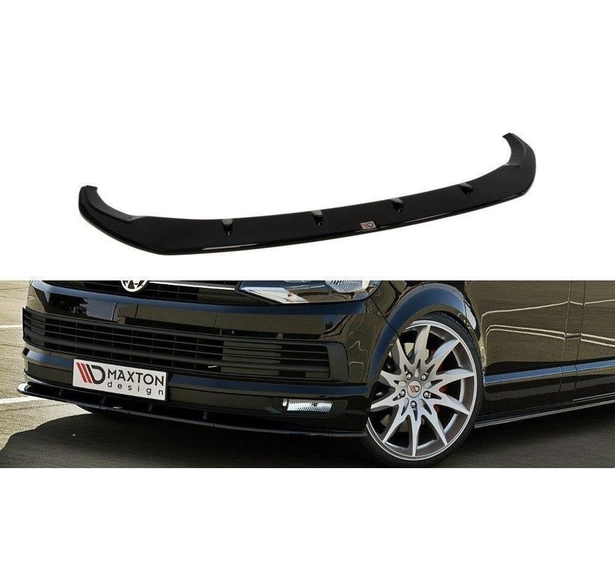 Maxton Design VOLKSWAGEN T6 Maxton Design FRONT SPLITTER v.1