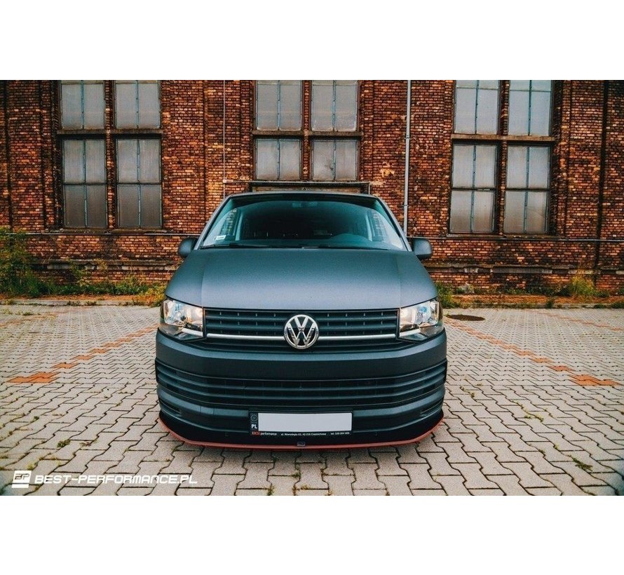 Maxton Design VOLKSWAGEN T6 Maxton Design FRONT SPLITTER v.1