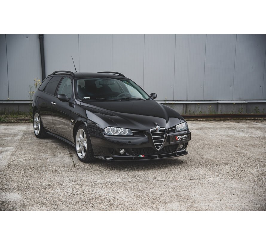 Maxton Design FRONT SPLITTER Alfa Romeo 156 Facelift