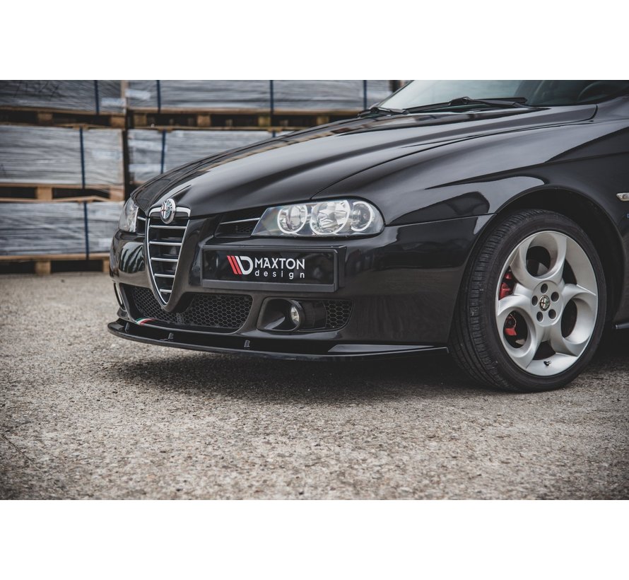 Maxton Design FRONT SPLITTER Alfa Romeo 156 Facelift