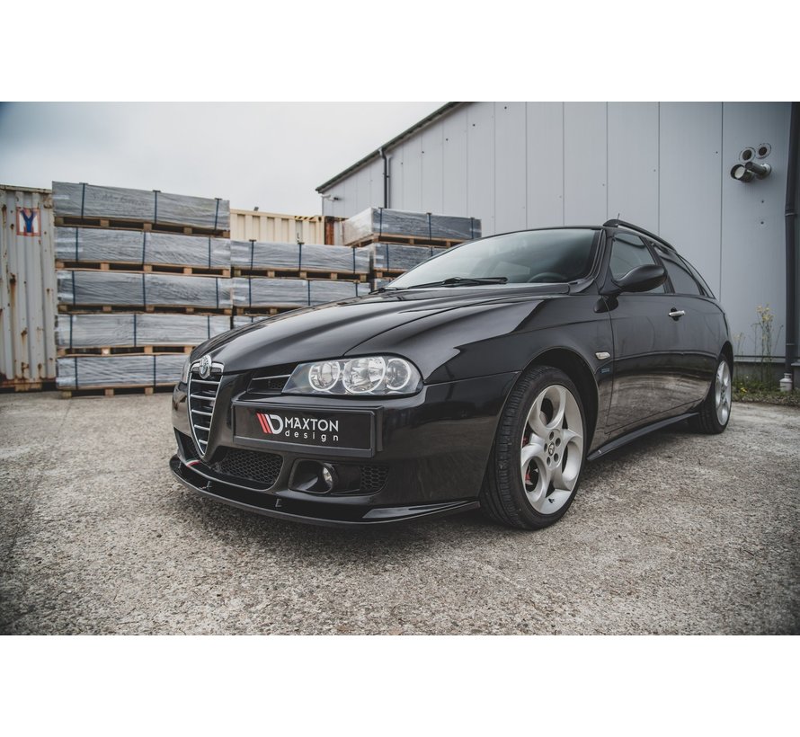 Maxton Design FRONT SPLITTER Alfa Romeo 156 Facelift