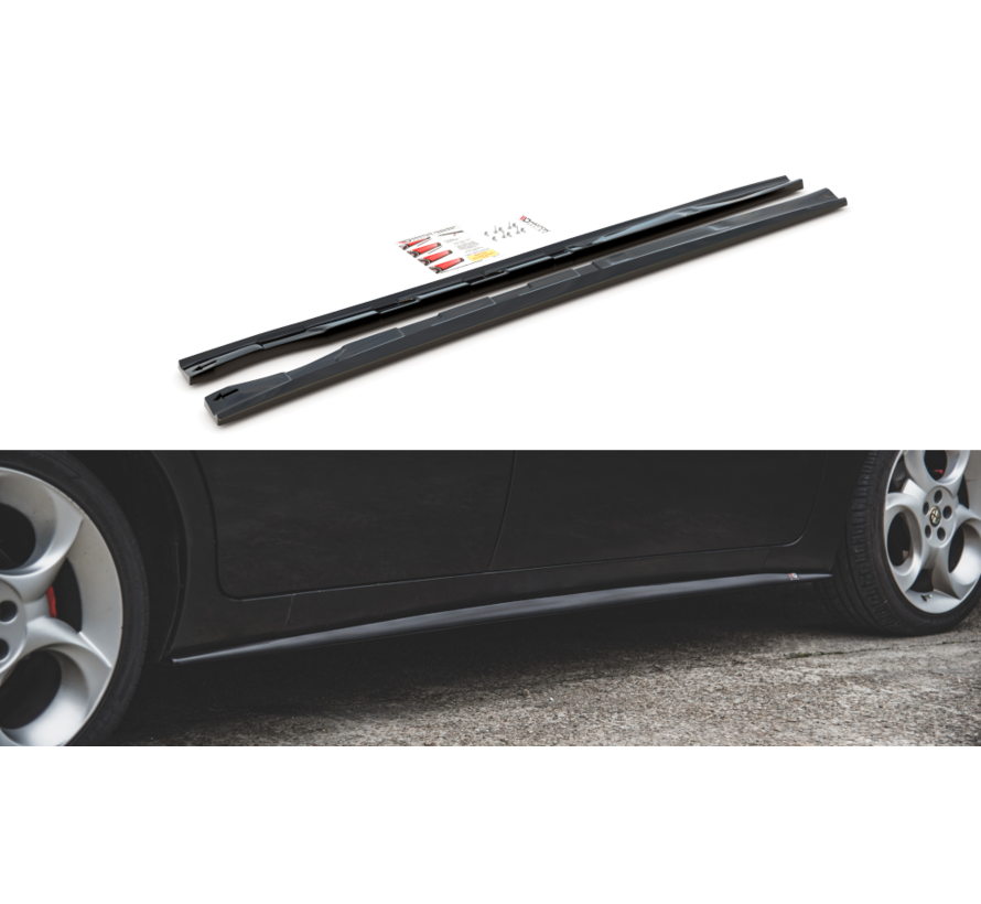 Maxton Design SIDE SKIRTS DIFFUSERS  Alfa Romeo 156 Facelift