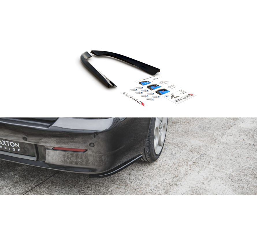 Maxton Design REAR SIDE SPLITTERS Alfa Romeo 156 SW Facelift