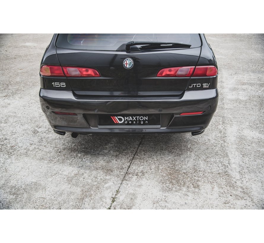 Maxton Design REAR SIDE SPLITTERS Alfa Romeo 156 SW Facelift