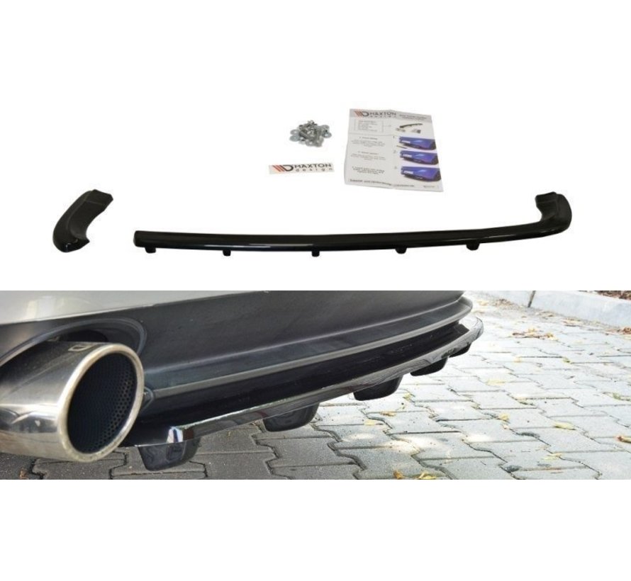 Maxton Design CENTRAL REAR DIFFUSER ALFA ROMEO 159 (with vertical bars)