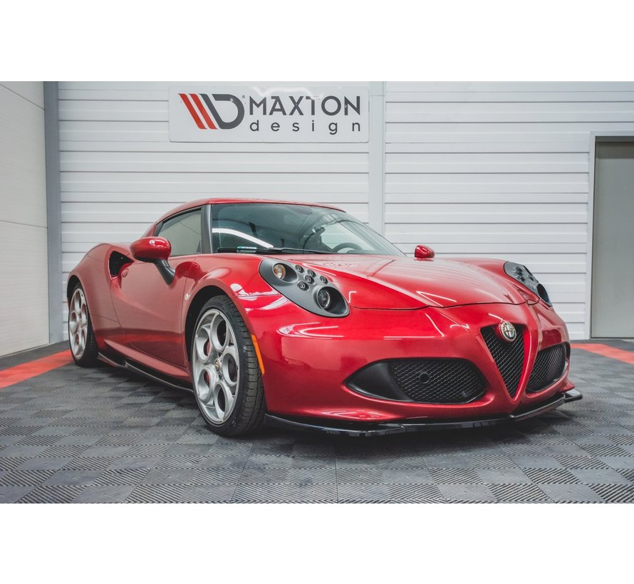 Maxton Design FRONT SPLITTER Alfa Romeo 4C