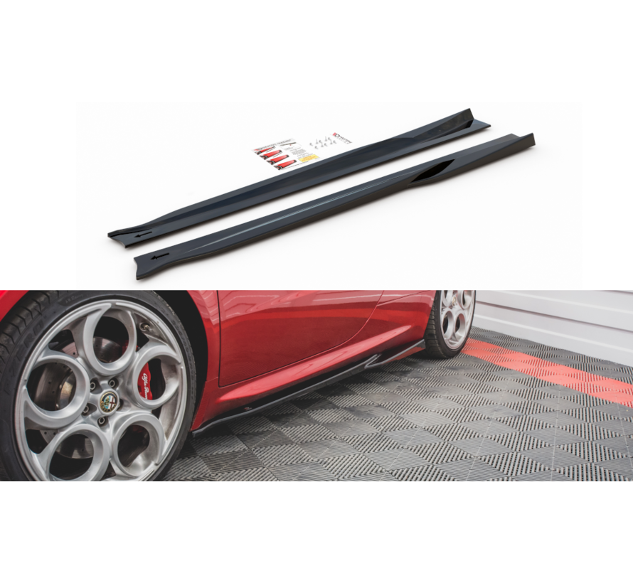 Maxton Design SIDE SKIRTS DIFFUSERS  Alfa Romeo 4C