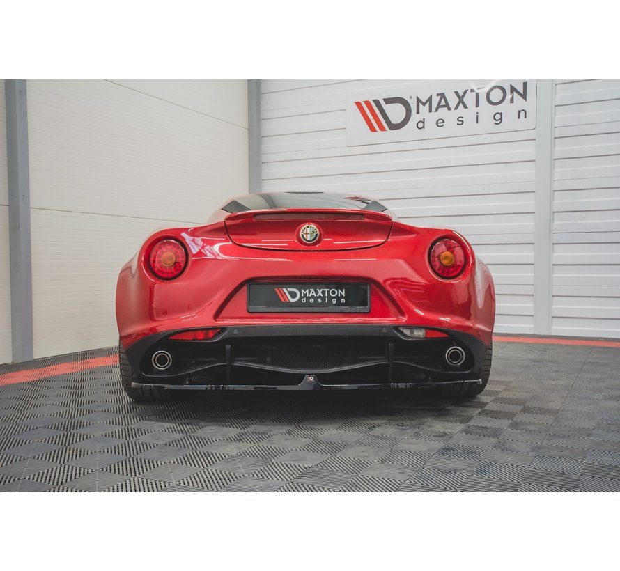 Maxton Design CENTRAL REAR DIFFUSER Alfa Romeo 4C