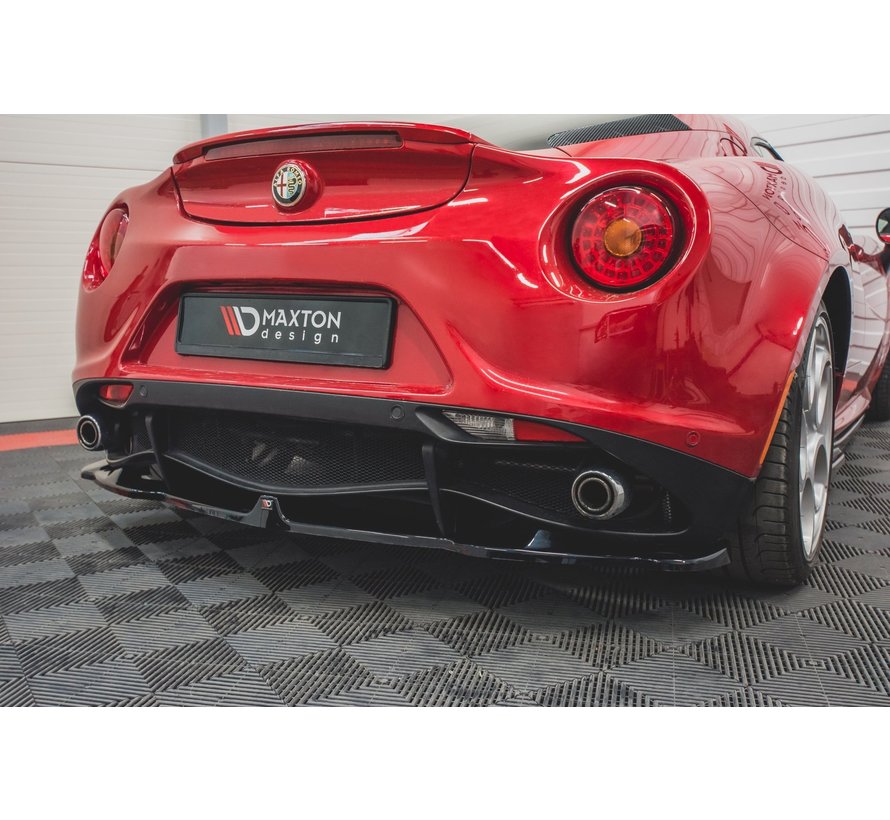 Maxton Design CENTRAL REAR DIFFUSER Alfa Romeo 4C