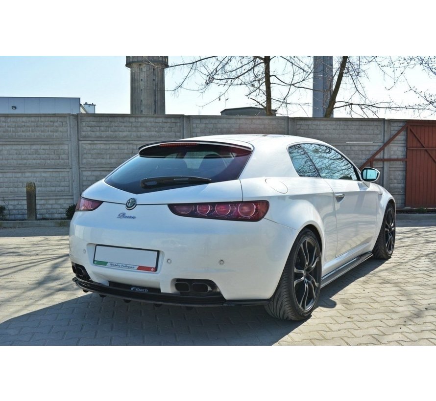 Maxton Design CENTRAL REAR DIFFUSER Alfa Romeo Brera (with vertical bars)