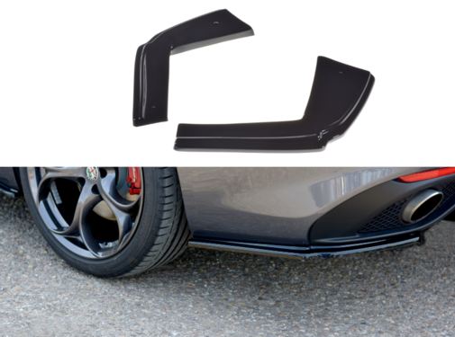 Maxton Design Maxton Design REAR SIDE SPLITTERS ALFA ROMEO GIULIA VELOCE