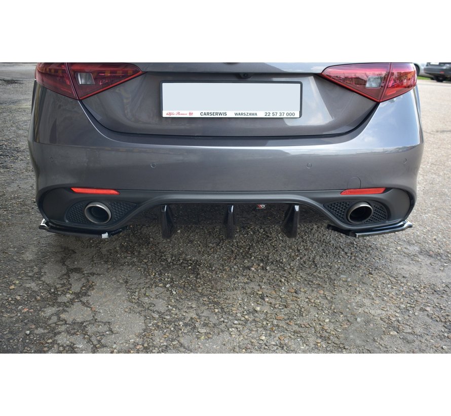 Maxton Design REAR SIDE SPLITTERS ALFA ROMEO GIULIA VELOCE