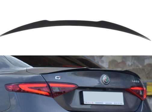 Maxton Design Maxton Design Maxton Design Spoiler Extension ALFA ROMEO GIULIA VELOCE